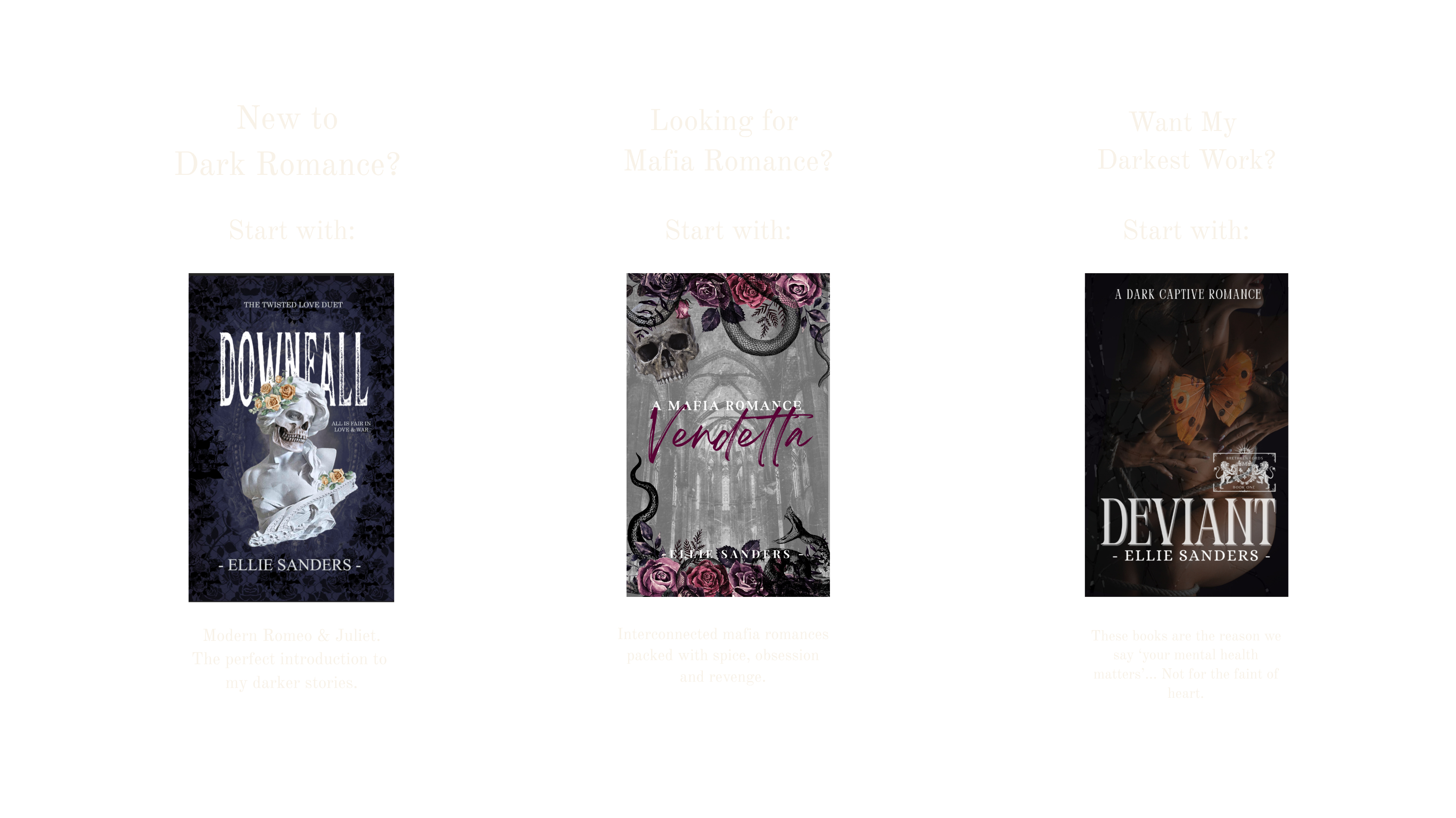 New to dark romance reader doorway guide